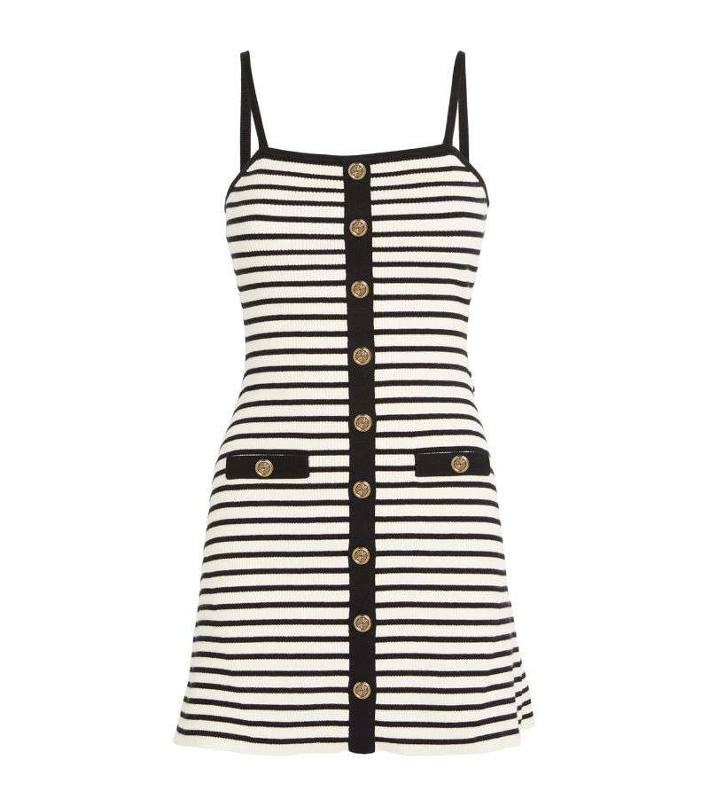  Maje Striped Mini Dress