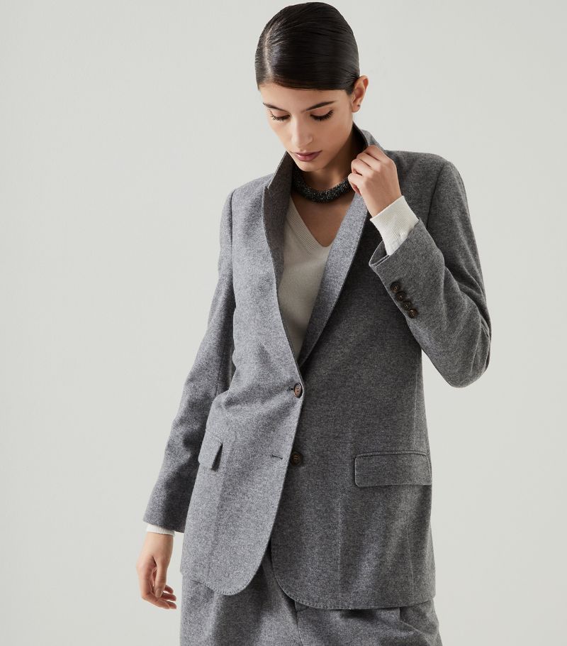 Brunello Cucinelli Brunello Cucinelli Cashmere Unstructured Blazer