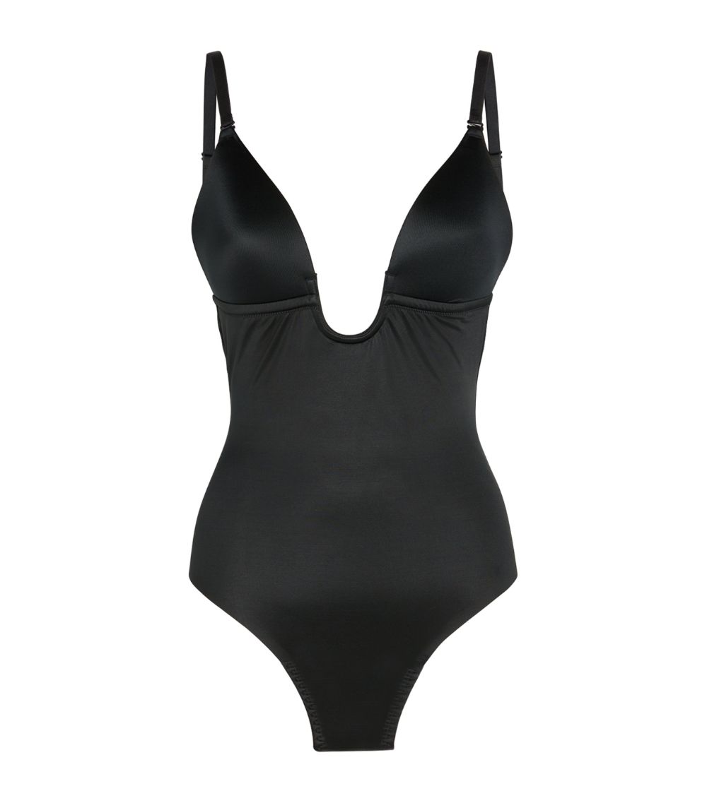 Spanx Spanx Suit Your Fancy Plunge Thong Bodysuit - Medium Control