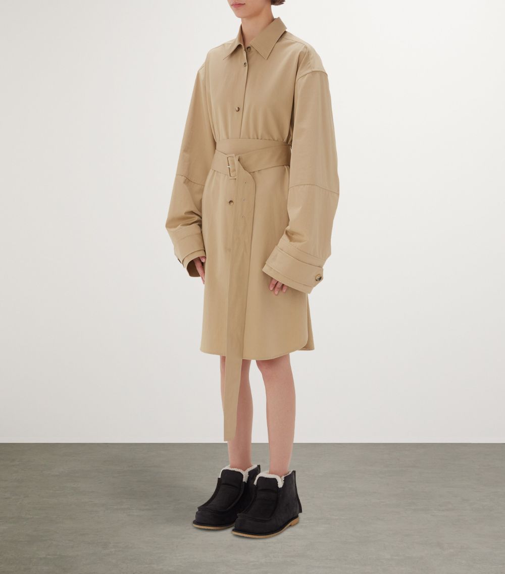 Jw Anderson Jw Anderson Belted Trench Mini Dress