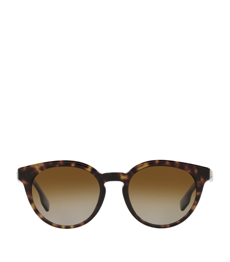 Burberry Burberry Tortoiseshell Round Sunglasses