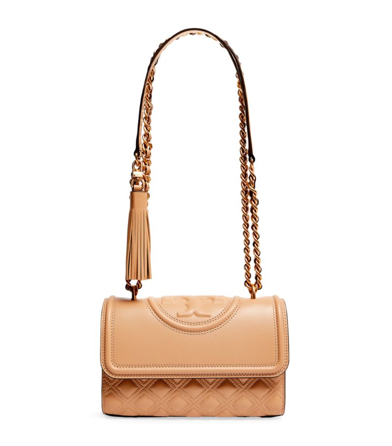 Tory Burch Tory Burch Small Leather Fleming Shoulder Bag