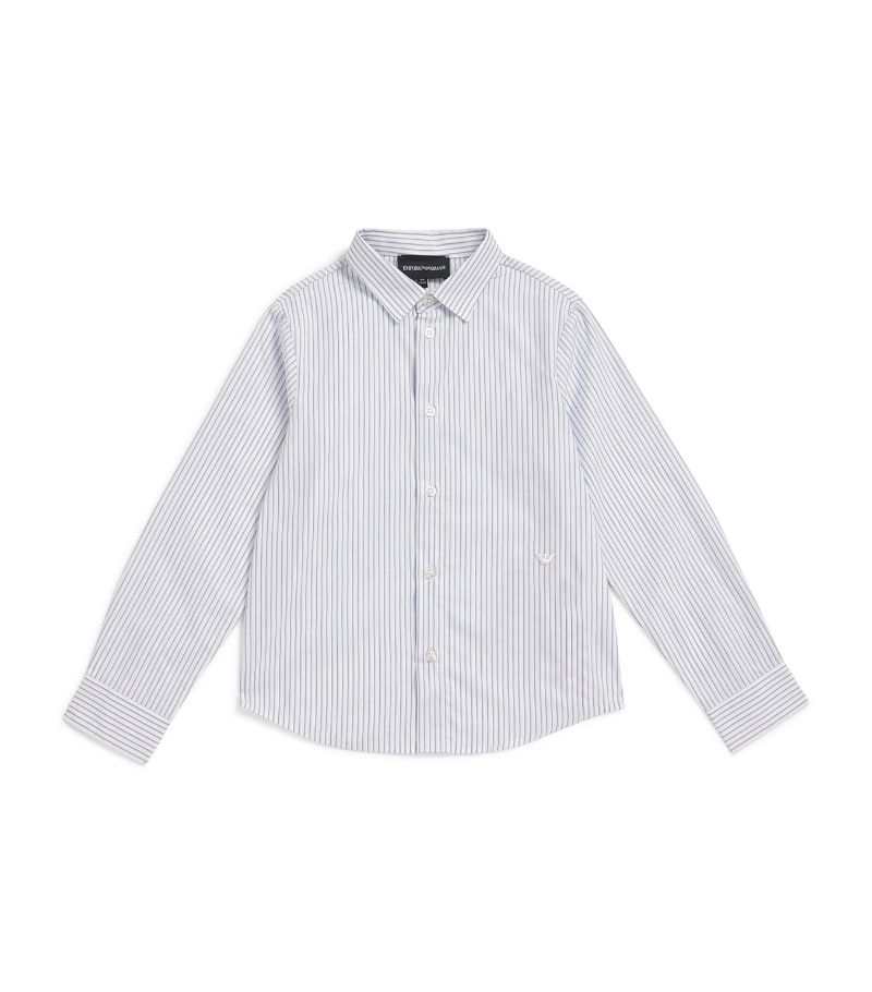 Emporio Armani Kids Emporio Armani Kids Cotton Striped Shirt (4-16 Years)