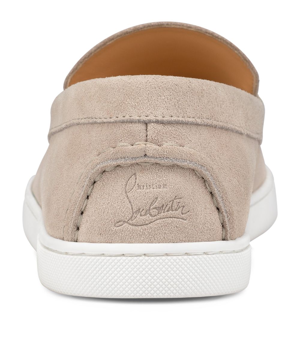 Christian Louboutin Christian Louboutin Varsiboat Suede Boat Shoes