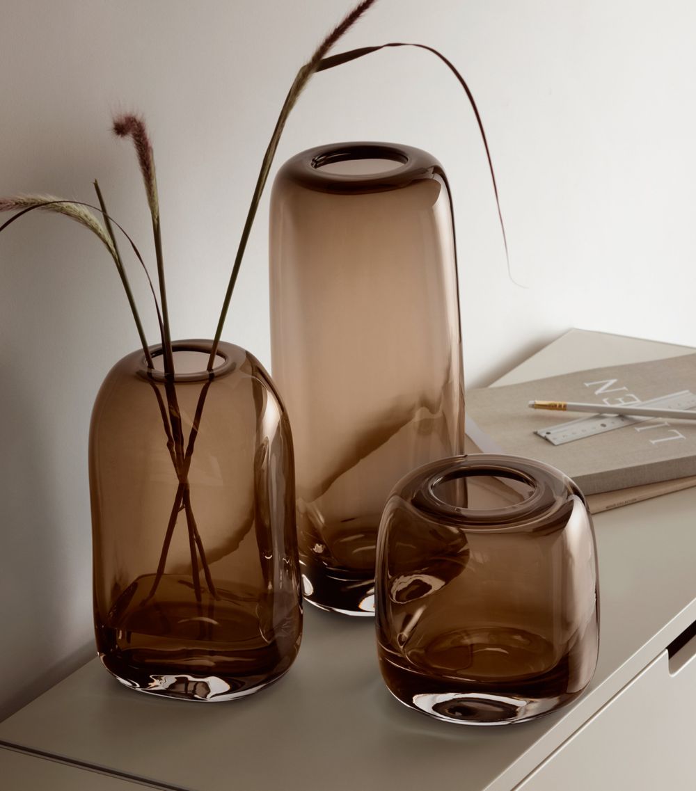 Lsa International Lsa International Glass Melt Vase (24Cm)