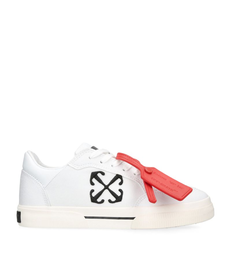 OFF-WHITE Off-White Canvas New Vulcanized Low-Top Sneakers