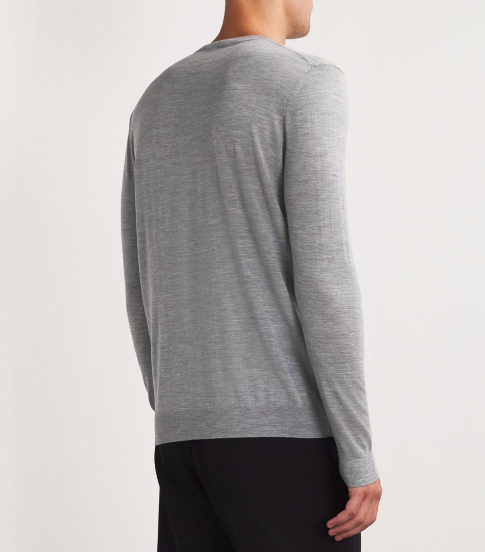 Falke Falke Virgin Wool Crew-Neck Sweater