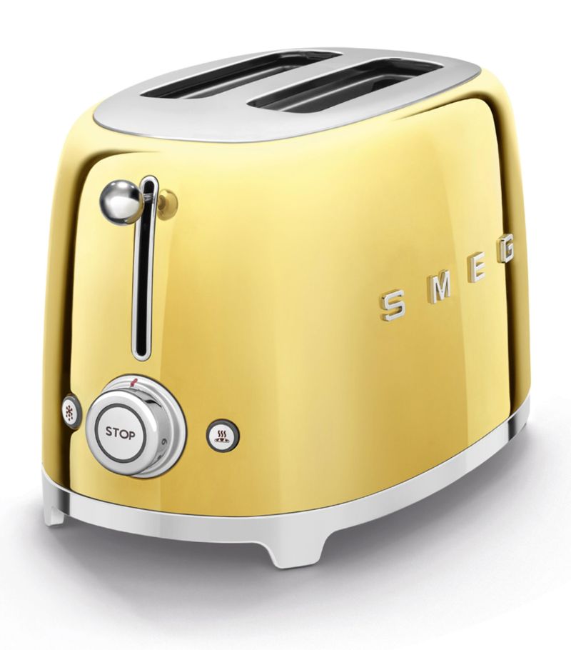 Smeg Smeg Special Edition Golden 2-Slice Toaster