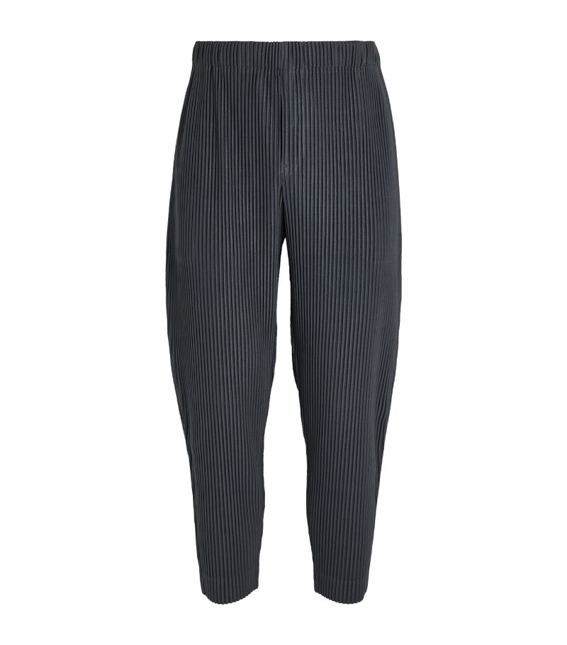 Homme Plissé Issey Miyake Homme Plissé Issey Miyake Pleated Tapered Trousers