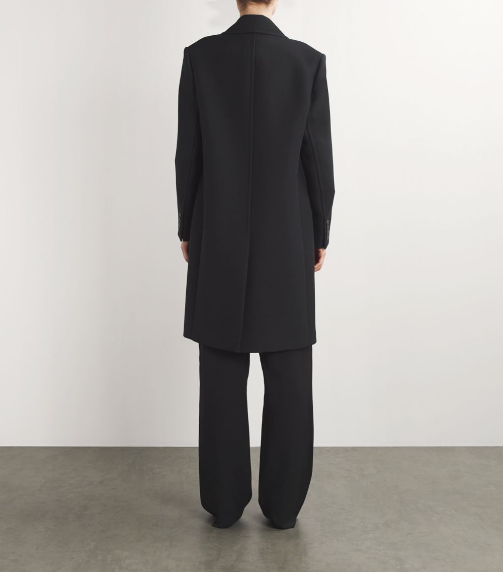 Max Mara Max Mara Wool-Silk Tailored Coat