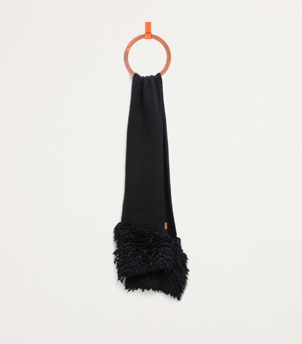 Loewe Loewe Alpaca-Wool Tassel Scarf