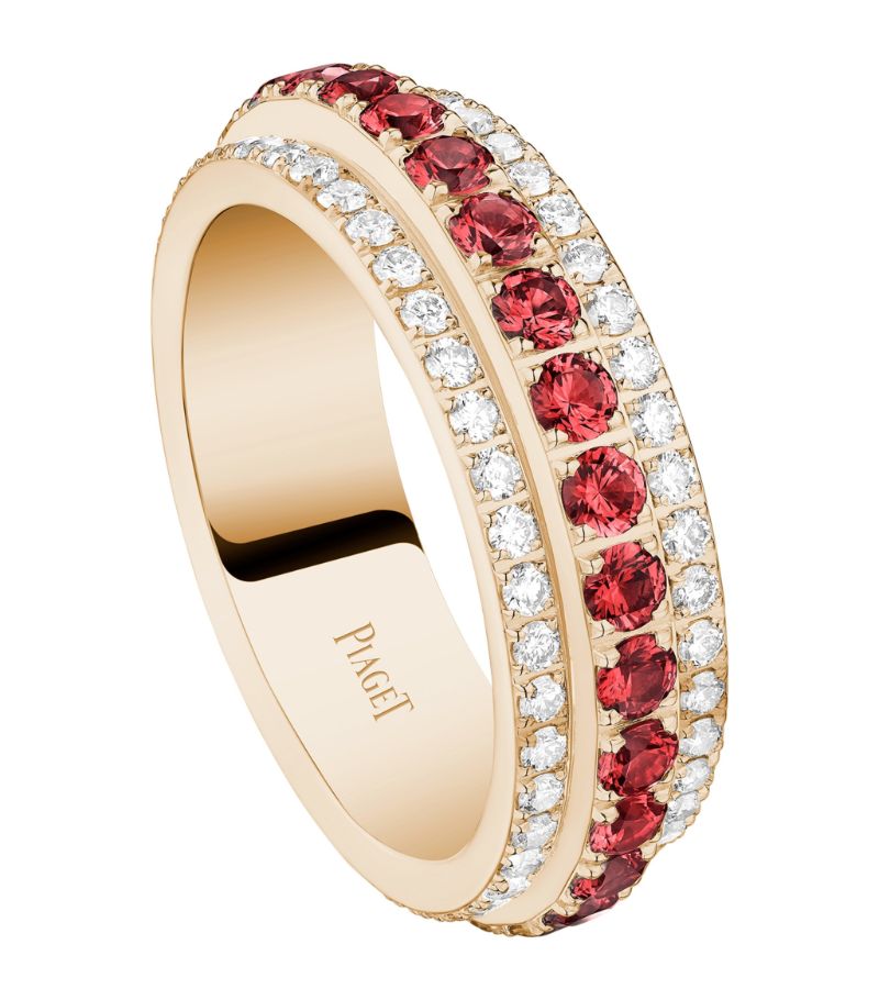 Piaget Piaget Rose Gold, Diamond and Ruby Possession Ring
