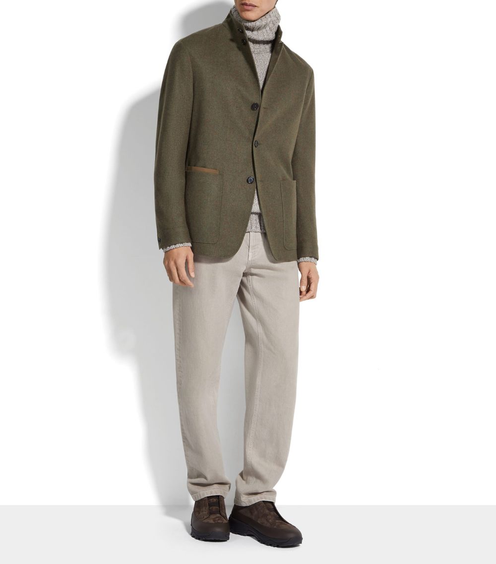 zegna Zegna Oasi Cashmere Il Conte Chore Jacket