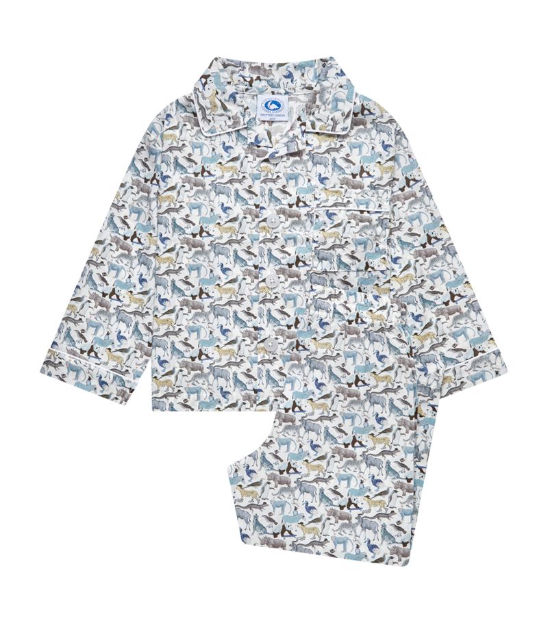 Trotters Trotters Liberty Print Zoo Pyjamas (6-11 Years)