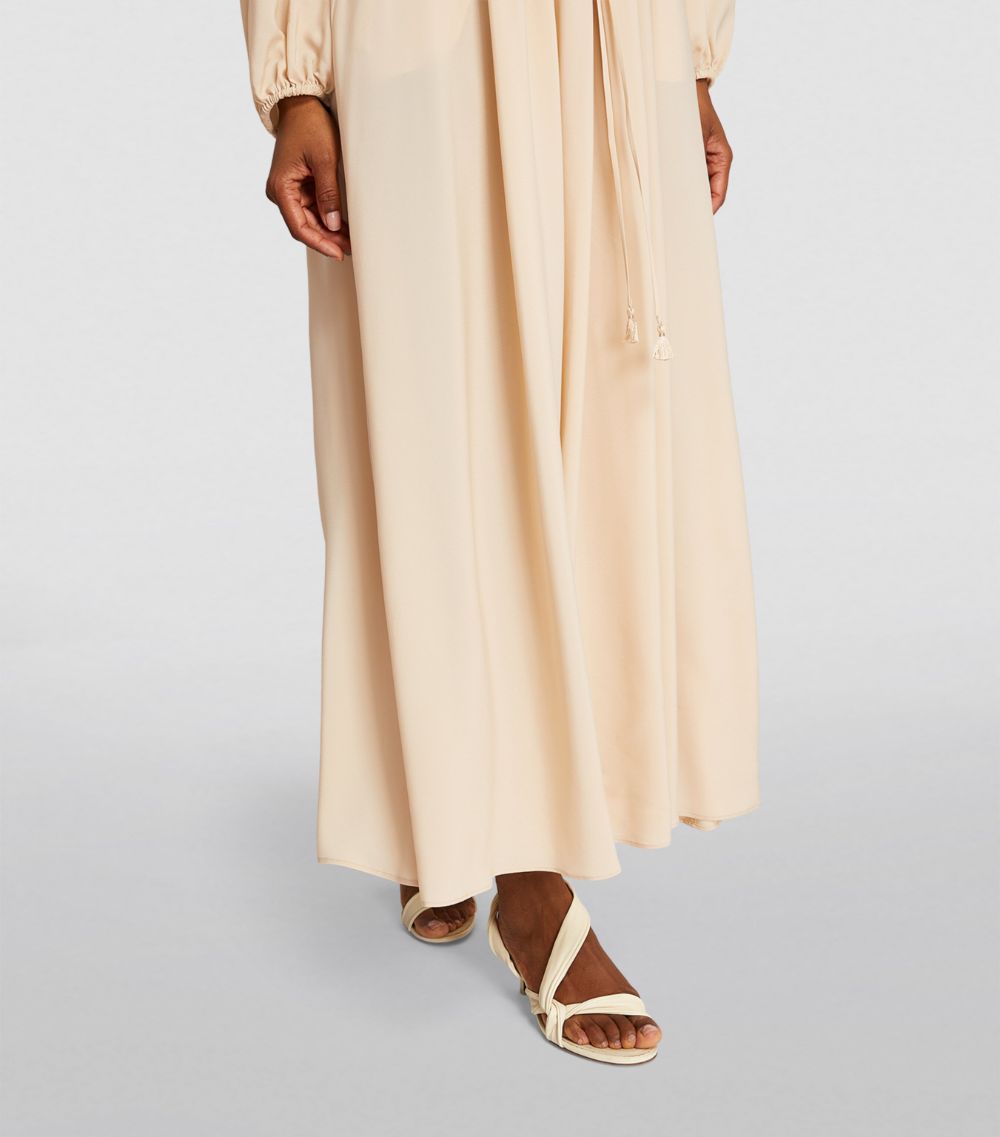 Weekend Max Mara Weekend Max Mara Crepe De Chine Maxi Dress