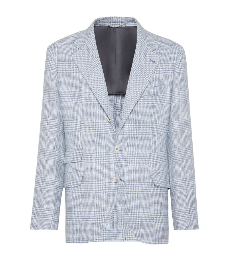 Brunello Cucinelli Brunello Cucinelli Linen-Silk-Wool Blazer