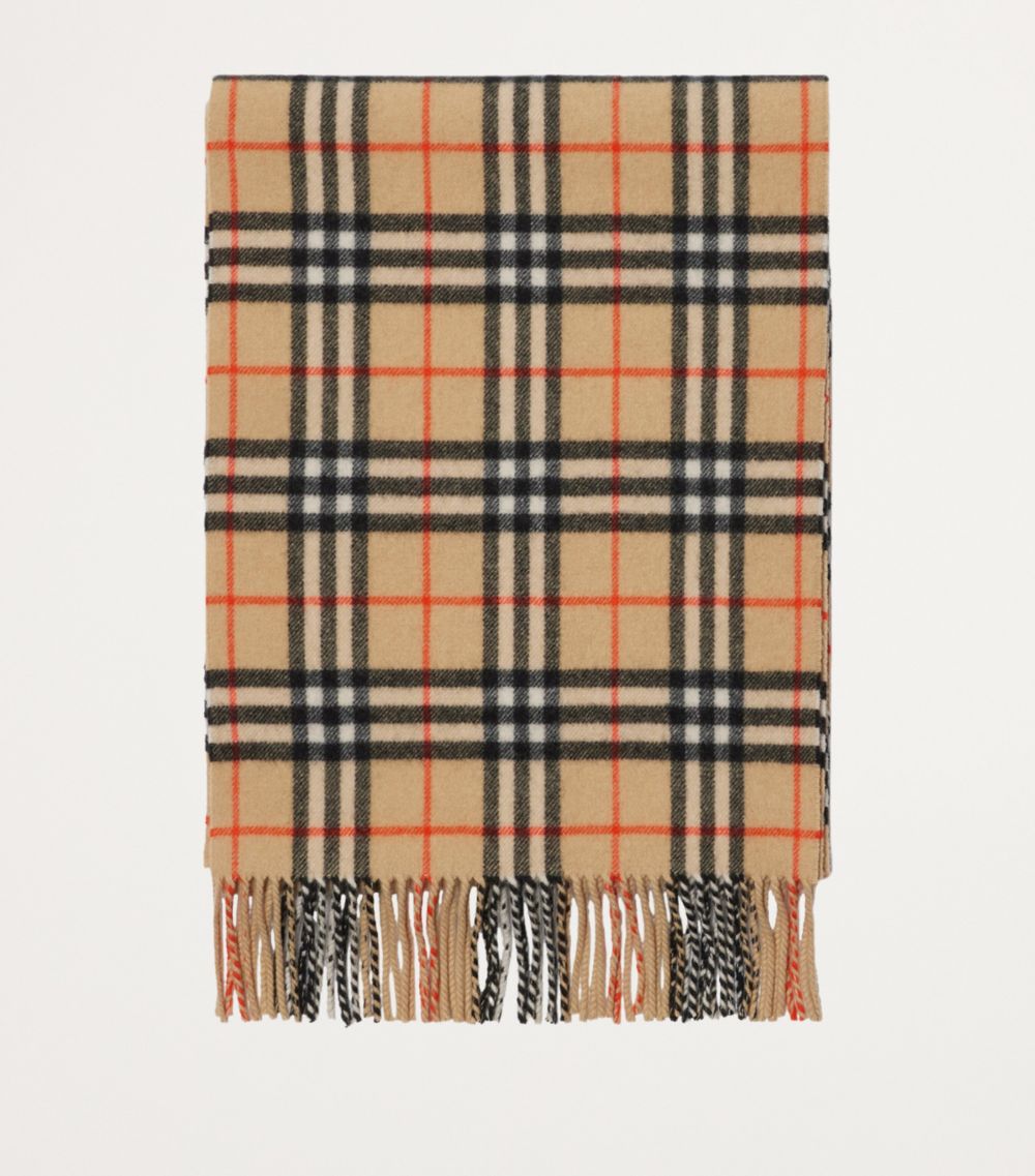 Burberry Burberry Cashmere Vintage Check Scarf