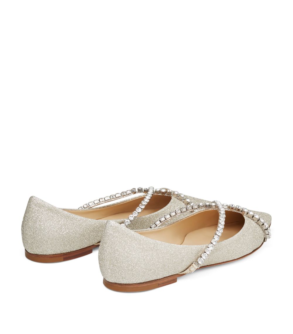 Jimmy Choo Jimmy Choo Embellished Genevi Ballet Flats