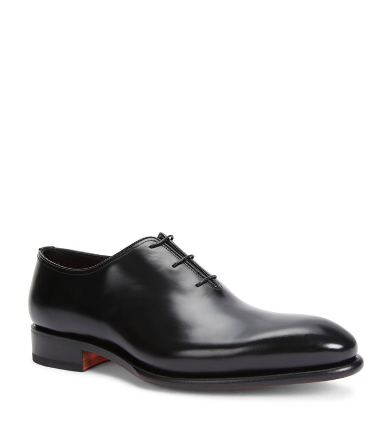 Santoni Santoni Leather Carter Oxford Shoes