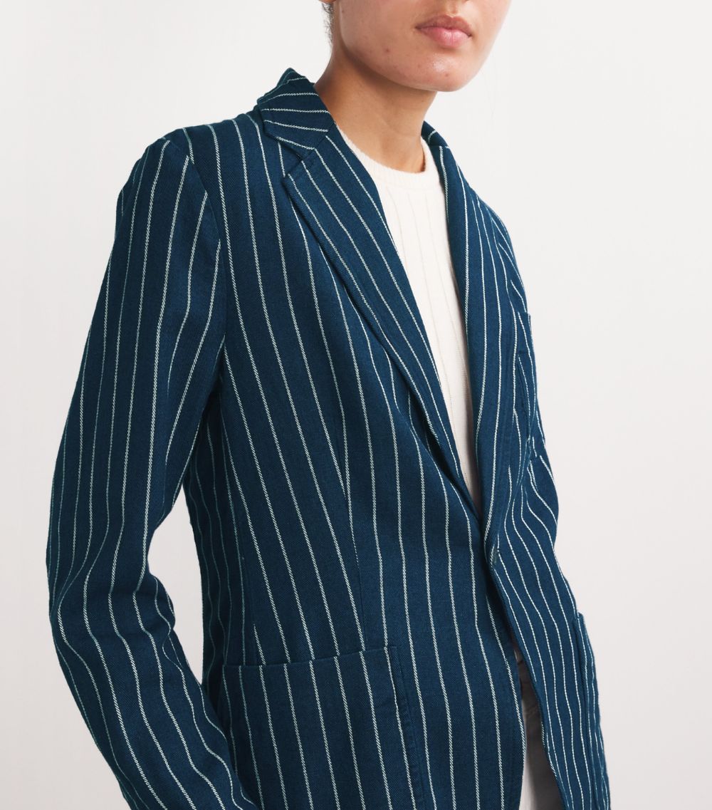 Polo Ralph Lauren Polo Ralph Lauren Linen-Cotton Pinstripe Blazer