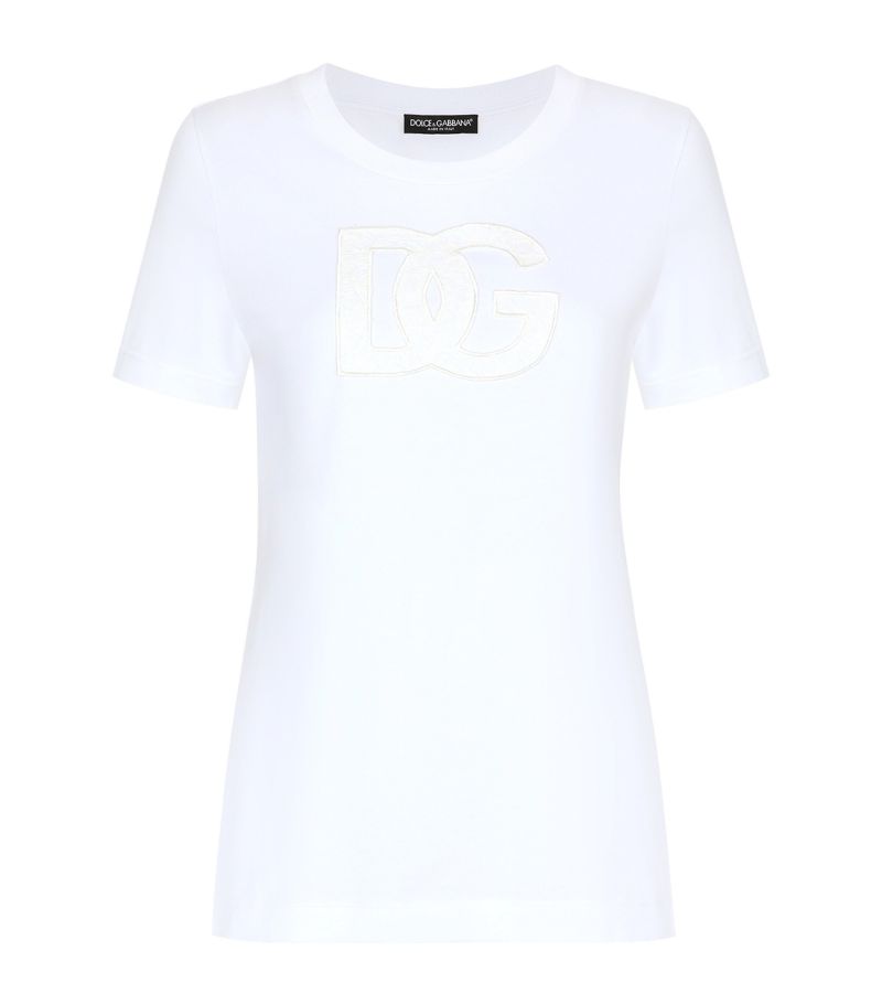 Dolce & Gabbana Dolce & Gabbana Jersey Logo-Patch T-Shirt