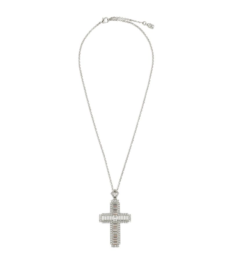 Dolce & Gabbana Dolce & Gabbana Embellished Cross Necklace