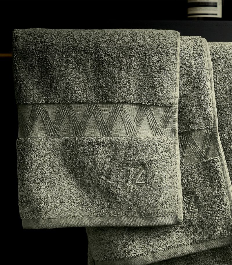 Zoffany ZOFFANY Organic Cotton Kanoko Bath Towel (70cm x 140cm)