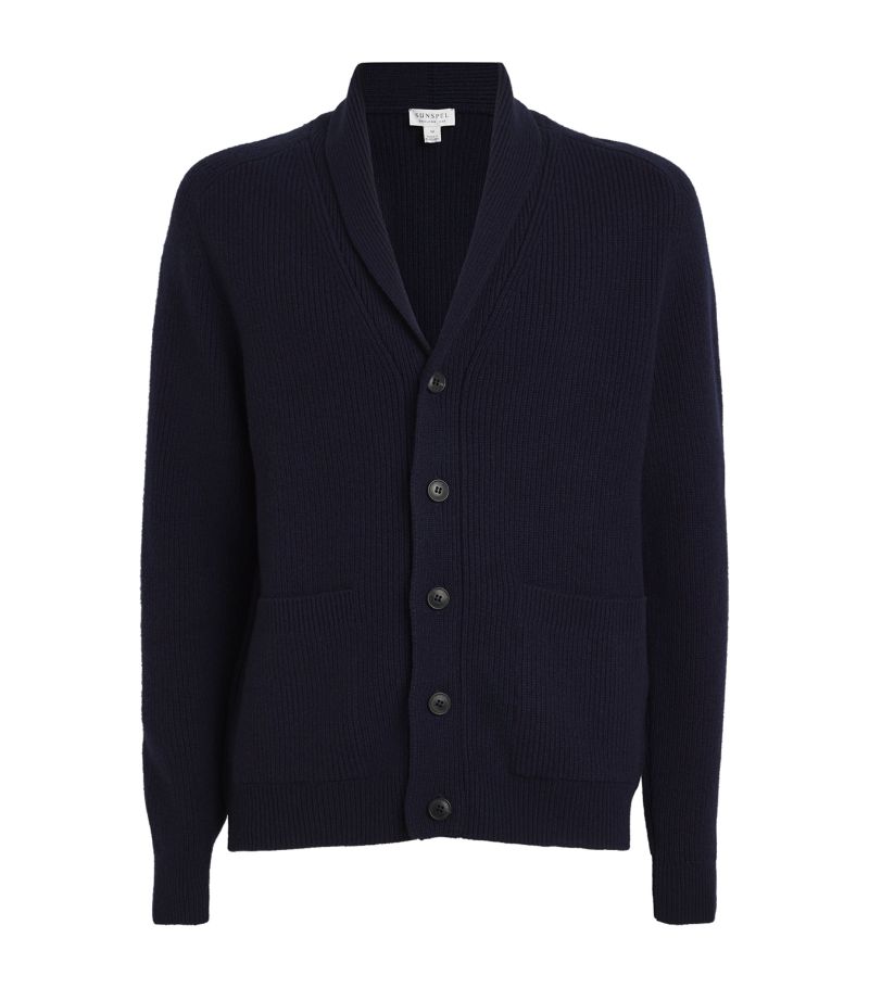 Sunspel Sunspel Wool-Cashmere Shawl Cardigan