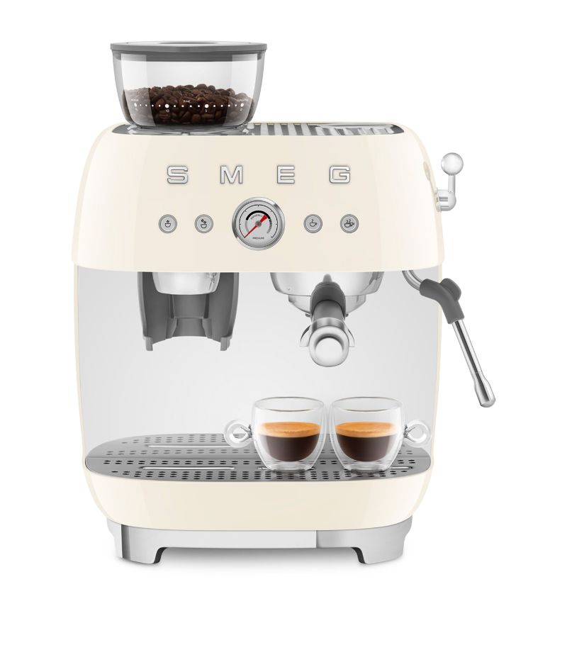 Smeg Smeg Egf03Cruk Espresso Coffee Machine With Grinder