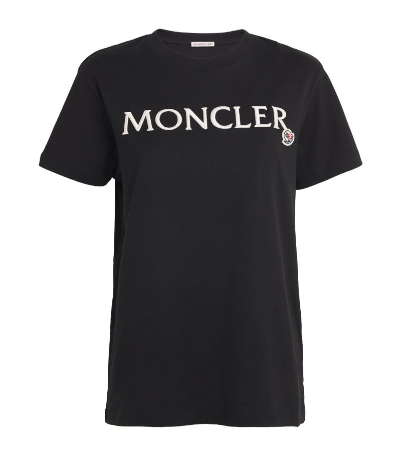 Moncler Moncler Embroidered Logo T-Shirt