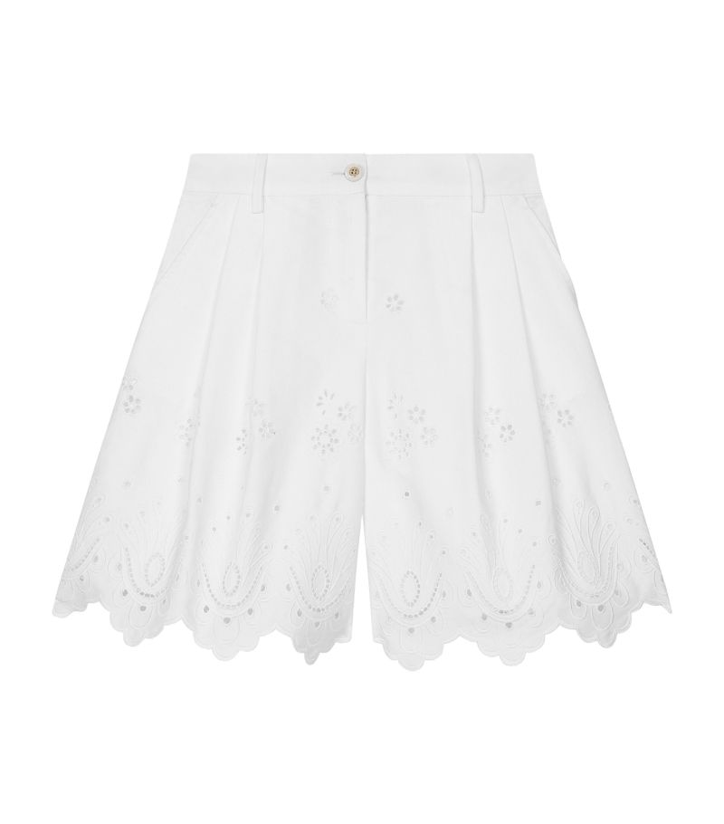 Dolce & Gabbana Dolce & Gabbana Kids Broderie Anglaise Shorts (8-12 Years)