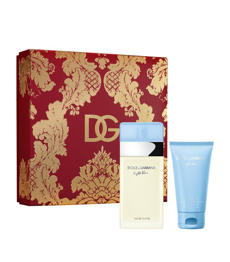 Dolce & Gabbana Dolce & Gabbana Light Blue Body Cream And Eau De Toilette Set (100Ml)