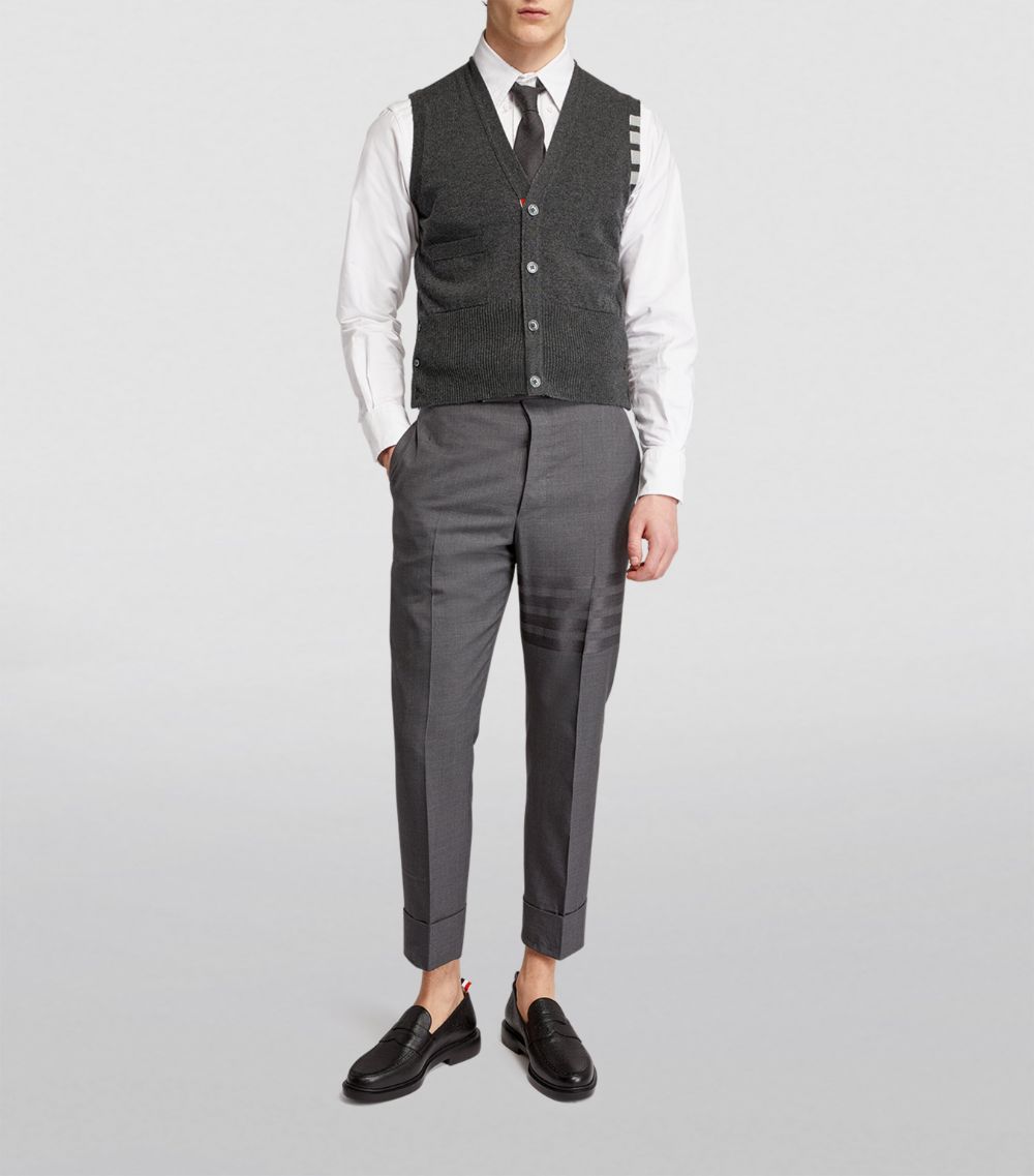 Thom Browne Thom Browne Cashmere Cardigan Vest