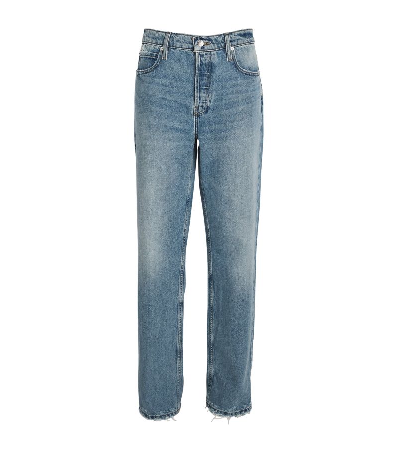 Frame Frame Slouchy Mid-Rise Straight Jeans