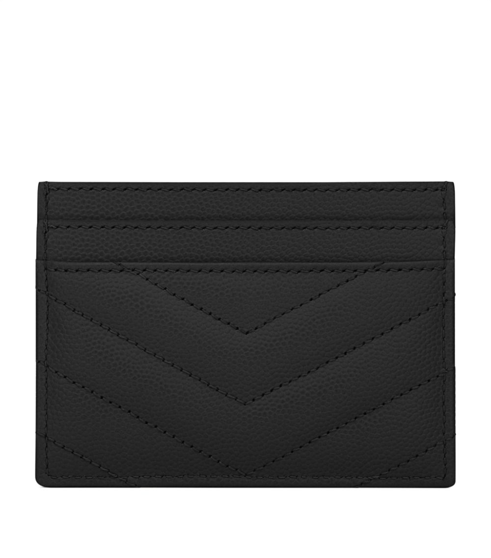 Saint Laurent Saint Laurent Monogram Saint Laurent Matelassé Card Holder