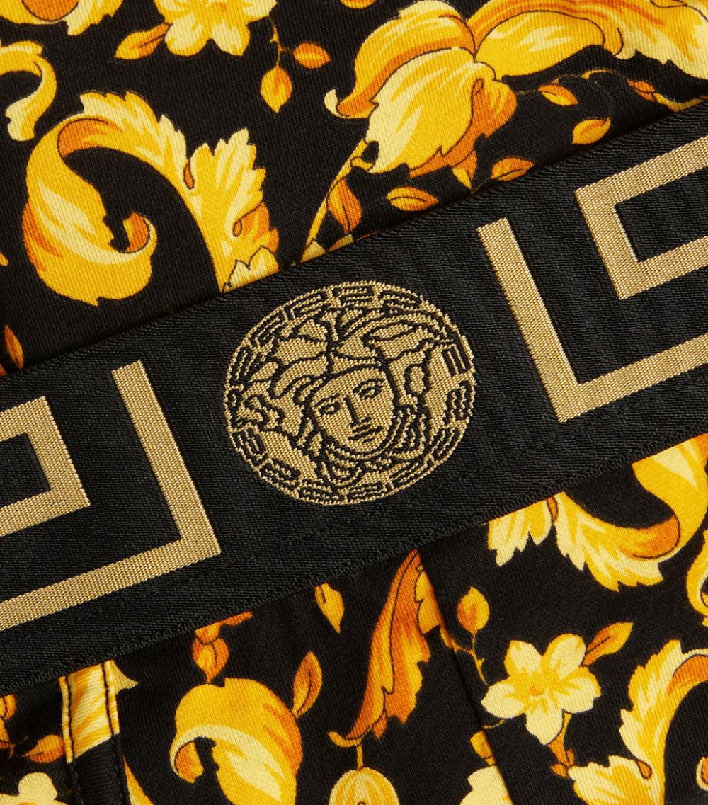 Versace Versace Baroque Low-Rise Trunks