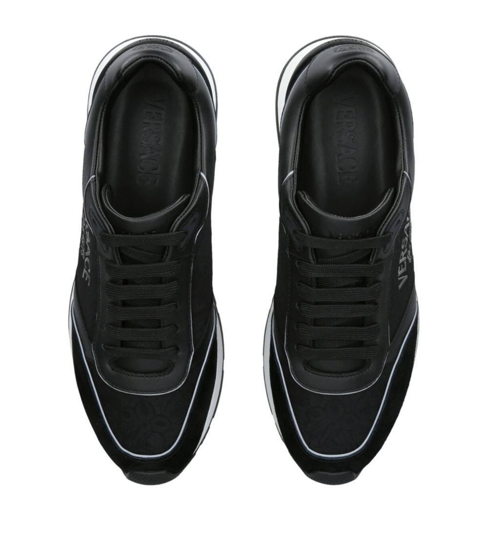 Versace Versace Leather Logo Sneakers