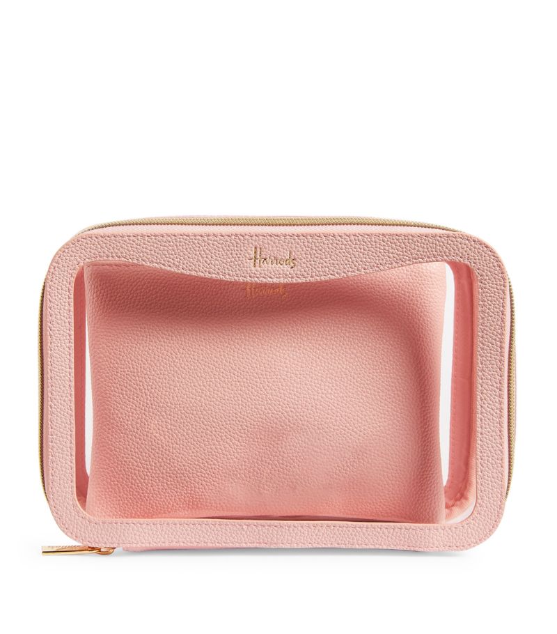 Harrods Harrods Transparent Oxford Cosmetic Bag