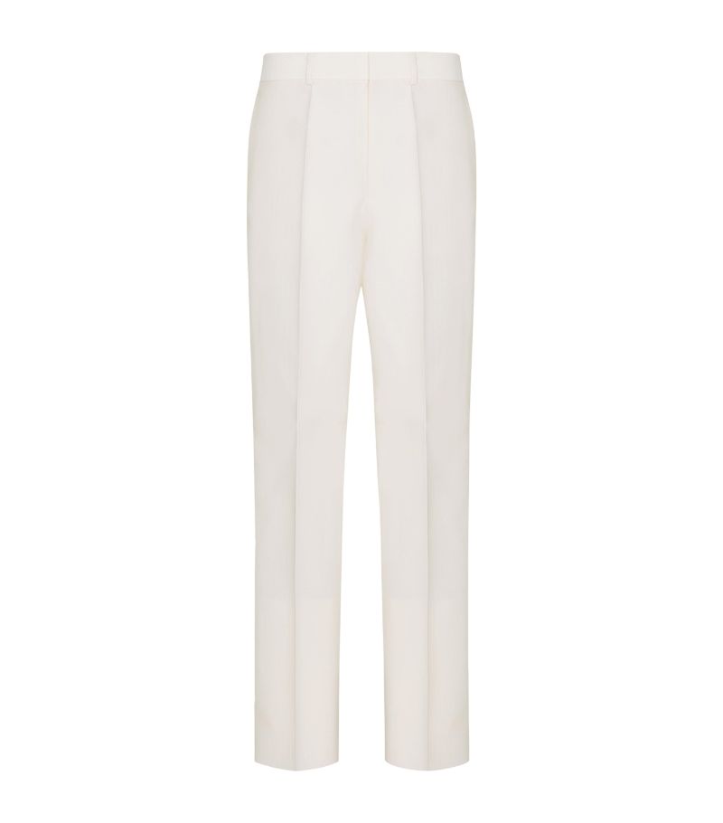 VALENTINO GARAVANI Valentino Garavani Wool-Silk Tailored Trousers