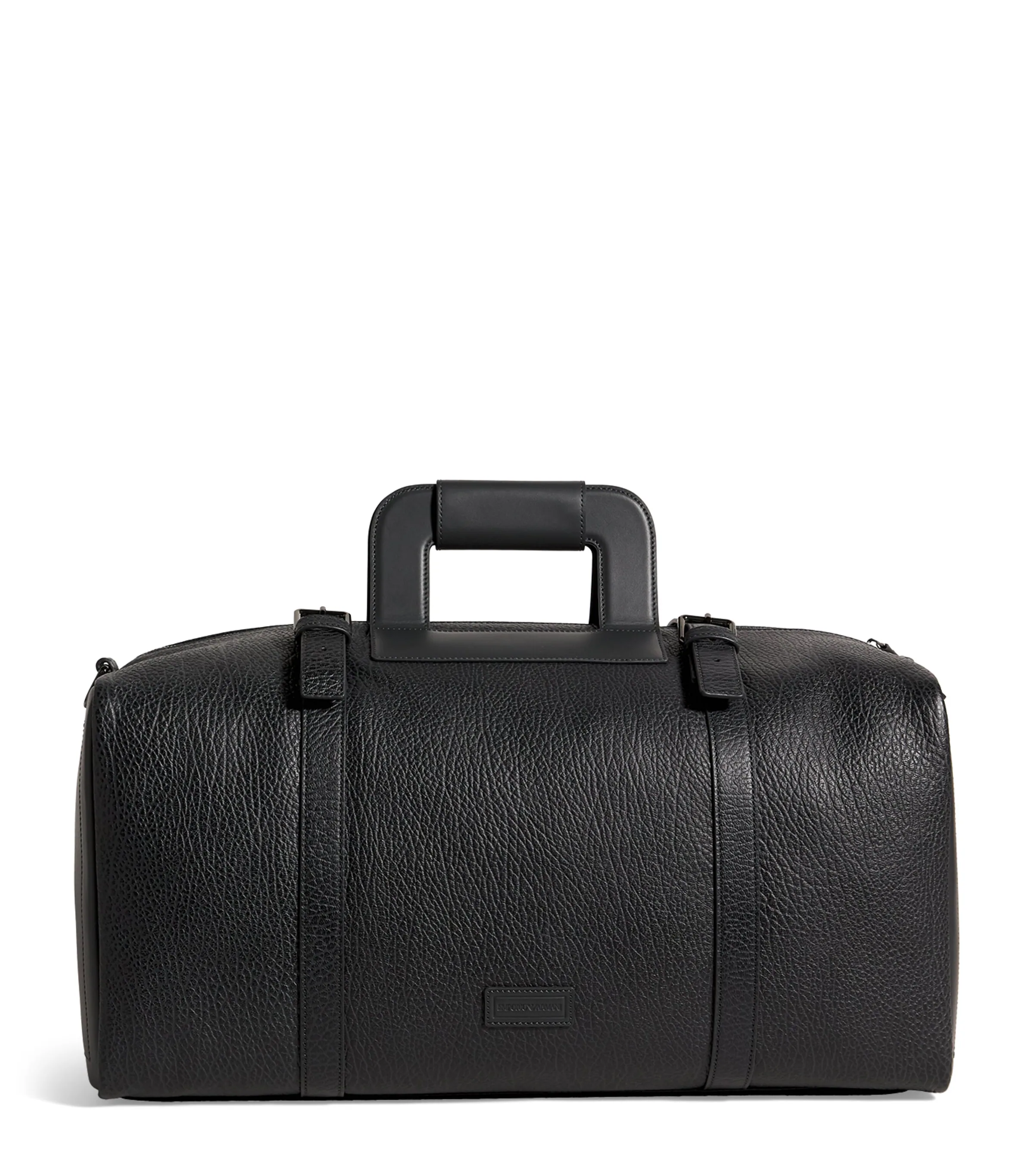 Emporio Armani Emporio Armani Leather Holdall