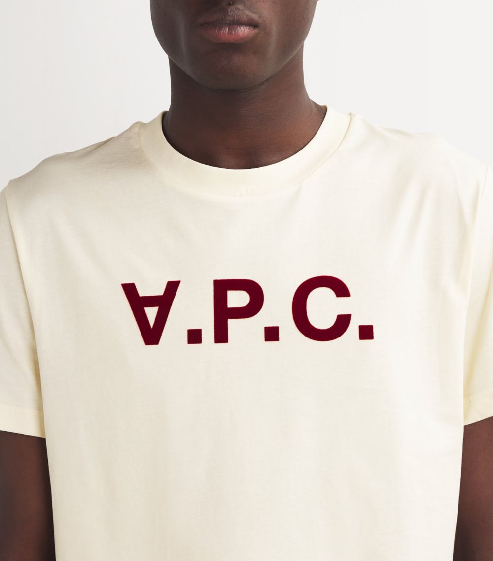 A.P.C. A. P.C. Upside-Down Logo T-Shirt