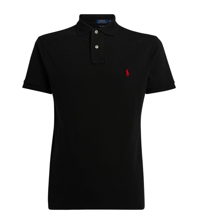 Polo Ralph Lauren Polo Ralph Lauren Cotton Mesh Custom-Fit Polo Shirt