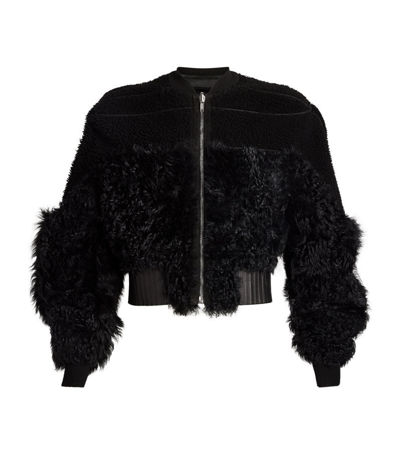 Rick Owens Rick Owens Shearling Bomber Jacket