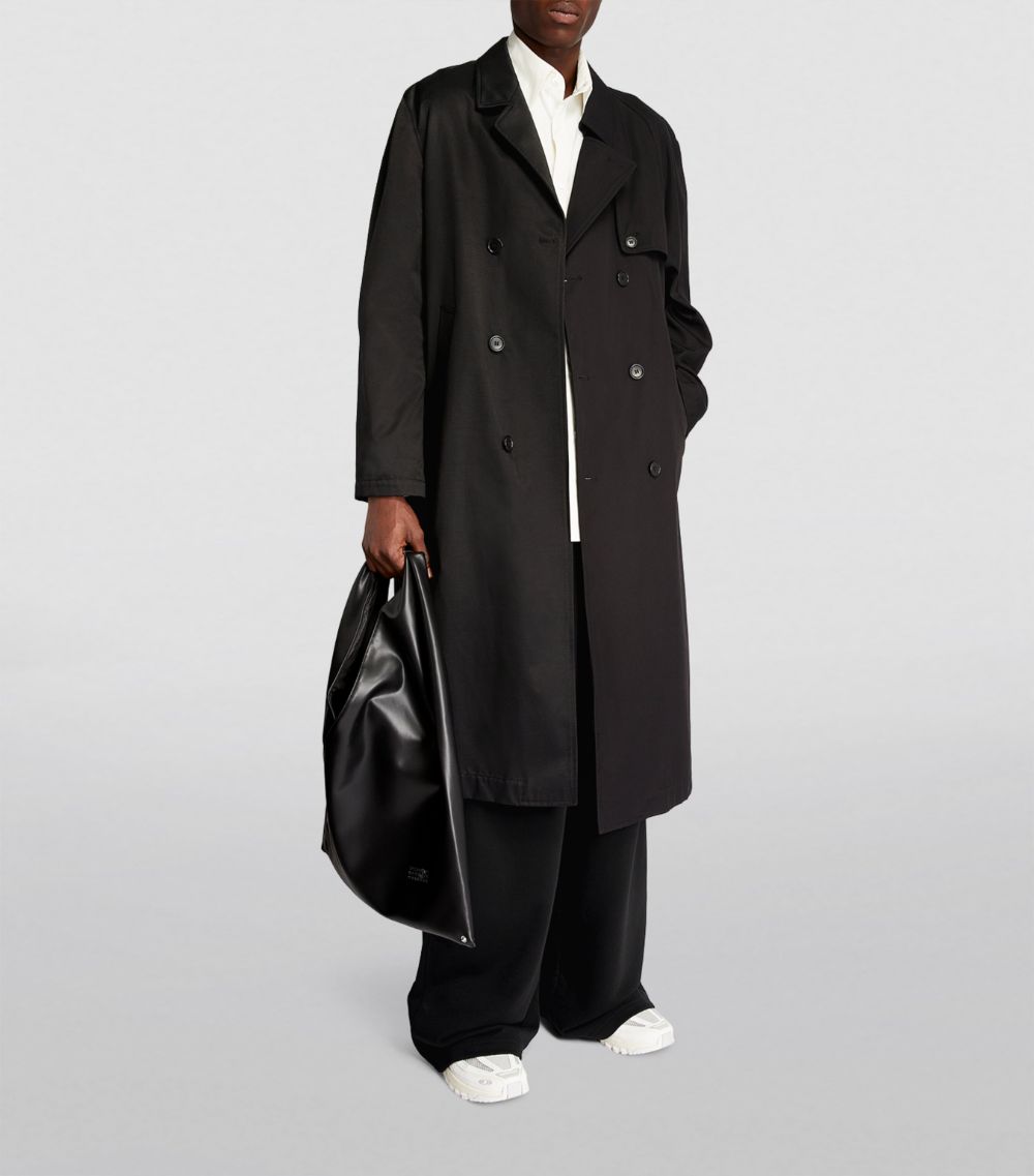 MM6 Maison Margiela Mm6 Maison Margiela Storm-Flap Trench Coat