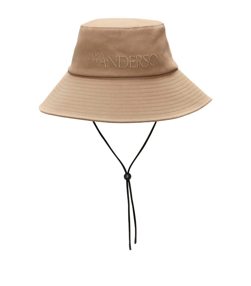 Jw Anderson Jw Anderson Embroidered Logo Bucket Hat