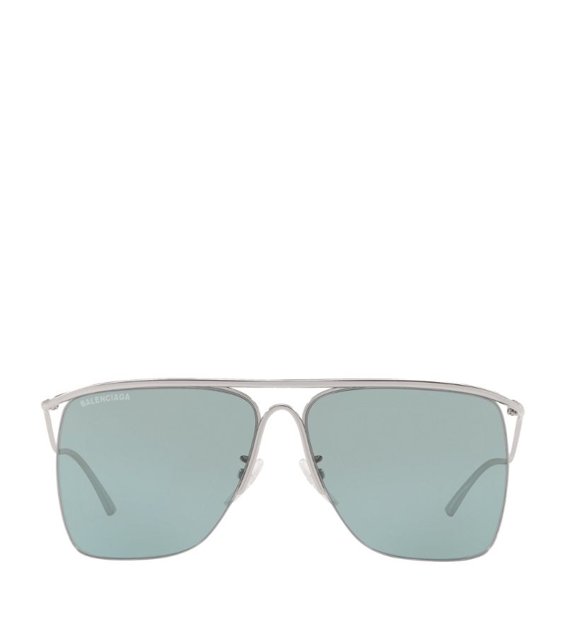 Balenciaga Balenciaga Rectangular Aviator Sunglasses