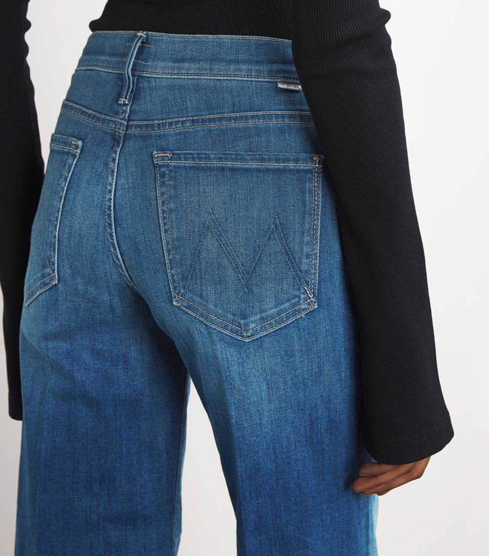 Mother Mother The Down Low Twister Wide-Leg Jeans