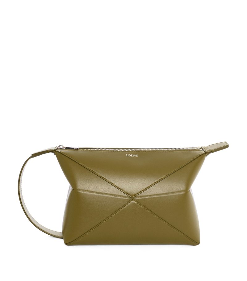 Loewe Loewe Leather Puzzle Fold Wash Bag