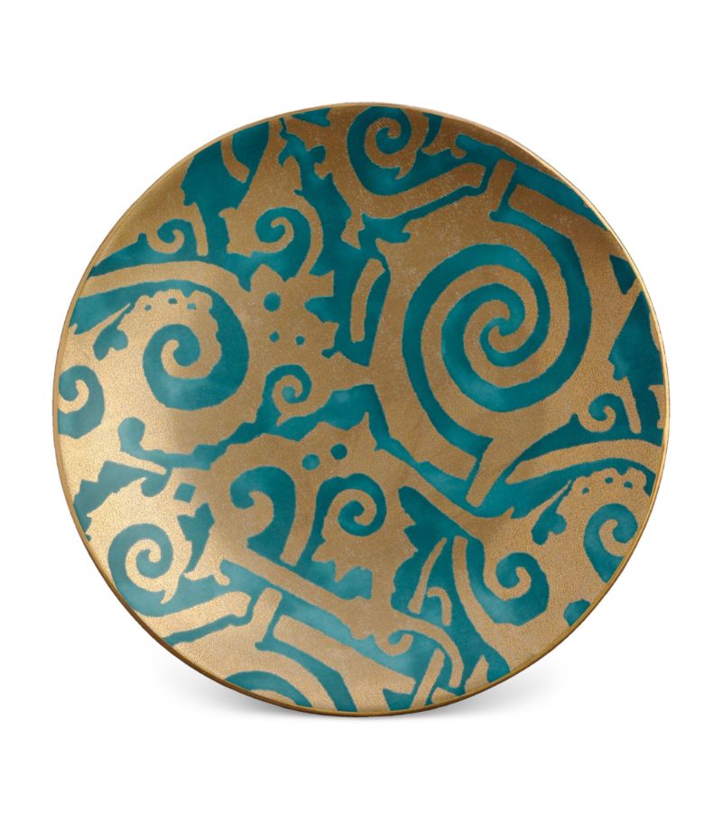 L'Objet L'Objet Set Of 4 Fortuny Maori Dessert Plates (20Cm)