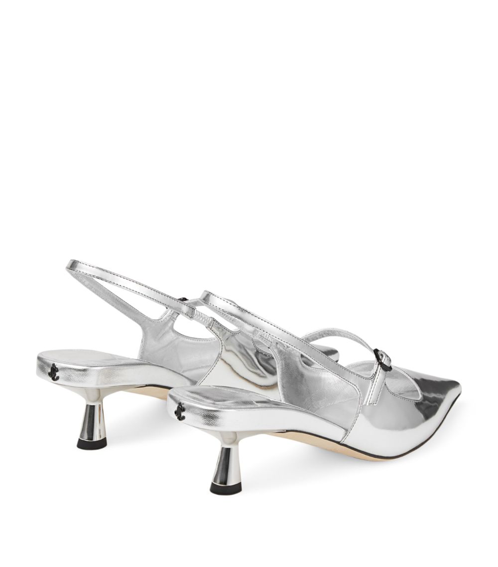 Jimmy Choo Jimmy Choo Didi 45 Leather Slingback Pumps